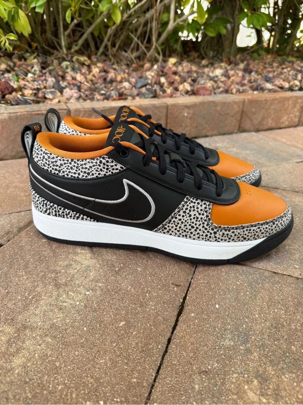 Nike Book 1 Air Safari Devin Booker Black Monarch HV2096-001 Men's Size 15